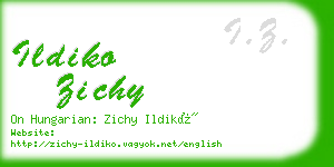 ildiko zichy business card